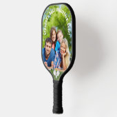 💗 tweezijdige aangepaste tekst en foto-pickleball pickleball paddle (Links)