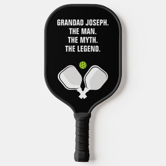 💗 tweezijdige aangepaste tekst en foto-pickleball pickleball paddle (Achterkant)