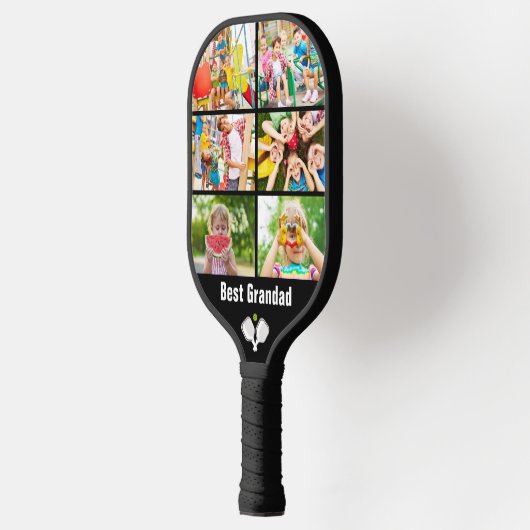 💗 tweezijdige aangepaste tekst en foto-pickleball pickleball paddle (Links)