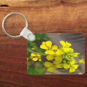 tweezijdige bloem sleutelhanger (Achterkant)