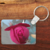 tweezijdige bloem sleutelhanger (Voorkant)