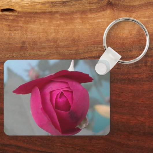 tweezijdige bloem sleutelhanger (Voorkant)