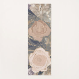 Tweezijdige Botanische Print Yoga Mat (aanpasbaar)