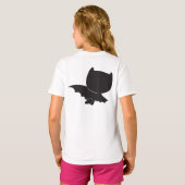 Tweezijdige Chibi Batman T-shirt (Achterkant volledig)