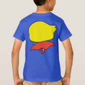 Tweezijdige Chibi Supergirl T-shirt (Achterkant)