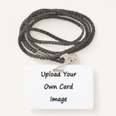 Tweezijdige eigen Afbeelding foto ID Badge (Achterkant met draagriem)