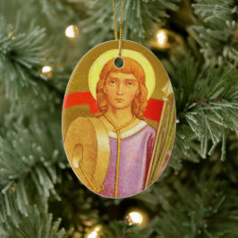 Tweezijdige Florian van Lorch (PM 03) Keramisch Ornament