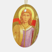 Tweezijdige Florian van Lorch (PM 03) Keramisch Ornament (Links)