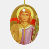 Tweezijdige Florian van Lorch (PM 03) Keramisch Ornament (Voorkant)