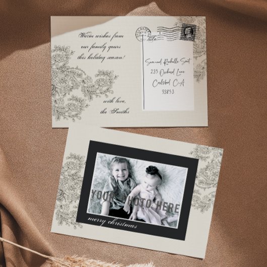  tweezijdige foto post Kaart