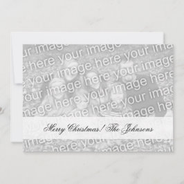 Tweezijdige fotoKerstkaarten met twee afbeeldingen Feestdagenkaart