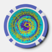 Tweezijdige grillige Poker Chips (Achterkant)