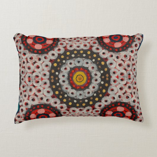 Tweezijdige Kaleidoscoop Tas – Uniek Accent Kussen (Voorkant)