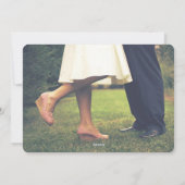 Tweezijdige kerstfotokaarten, volledig gebleed feestdagenkaart (Achterkant)