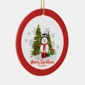 Tweezijdige Kerstman Ornament (Rechts)