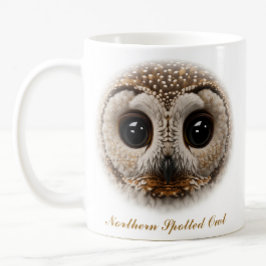 Tweezijdige Northern Spotted Owl Coffee Mok ontwer