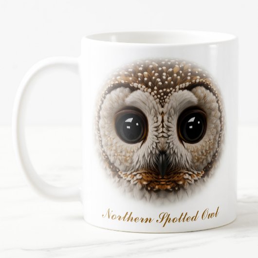 Tweezijdige Northern Spotted Owl Coffee Mok ontwer