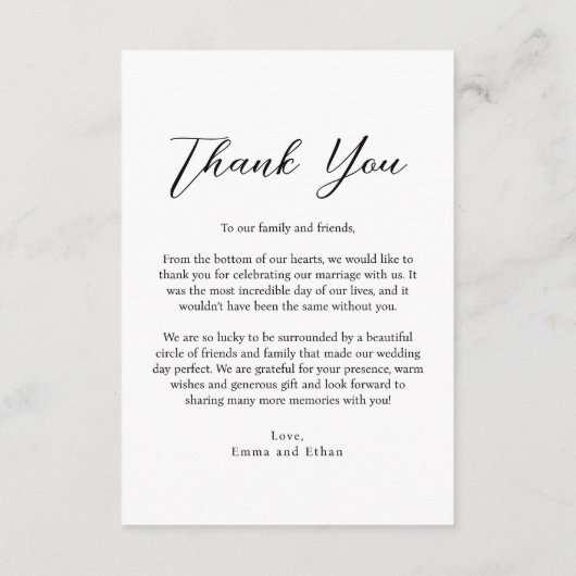 Tweezijdige Trouw Trouwkaart met Foto Save The Date (Achterkant)