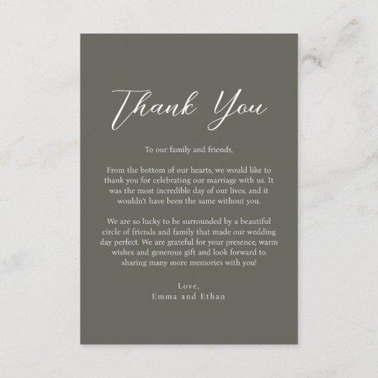 Tweezijdige Trouw Trouwkaart met Foto Save The Date (Achterkant)