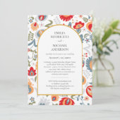 Tweezijdige tweedeling van het huwelijk tussen de  kaart (Staand voorkant)