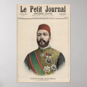 Twefik Pasha Khedive of Egypt Poster (Voorkant)