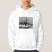 Twel als een tug bots Mannen, een gehuld sweatshir Hoodie (Voorkant)