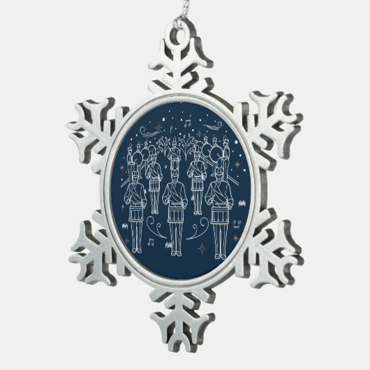 TWELFDE DAG CHRISTMAS / Snowflake Ornament (Rechts)