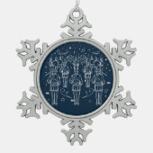 TWELFDE DAG CHRISTMAS / Snowflake Ornament (Voorkant)