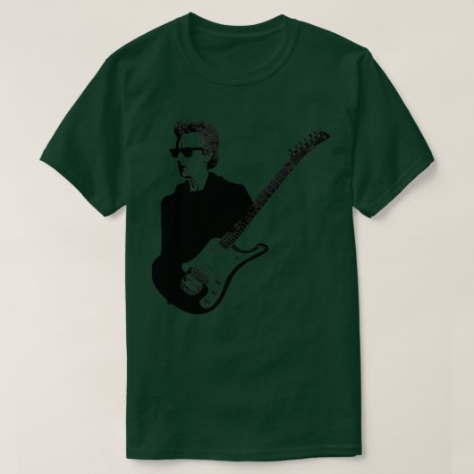 Twelfth Doctor amp Guitar T-shirt (Design voorkant)