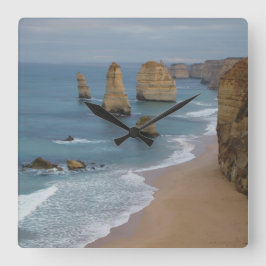 Twelve Apostles Australia Clock Vierkante Klok