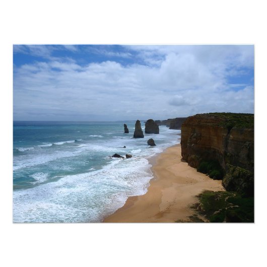 Twelve Apostles Australia - Great Ocean Road Foto Afdruk (Voorkant)