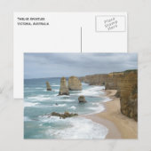 Twelve Apostles, Australië Briefkaart (Voorkant / Achterkant)