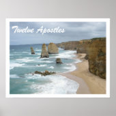 Twelve Apostles, Australië Poster (Voorkant)