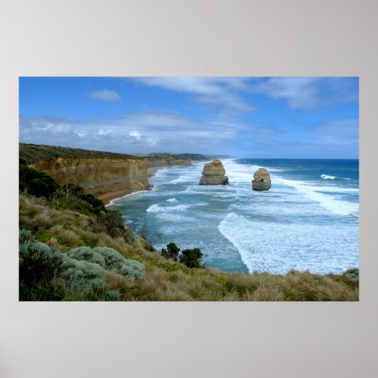 Twelve Apostles Australië Poster (Voorkant)