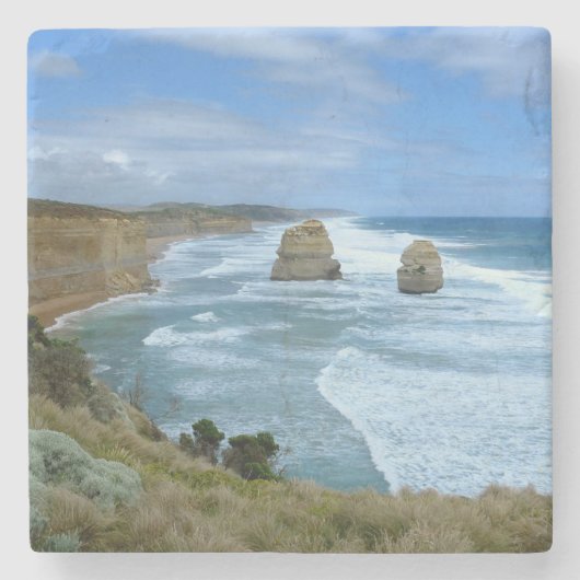 Twelve Apostles Australië Stenen Onderzetter (Voorkant)