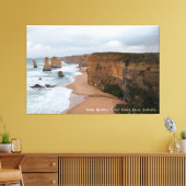 Twelve Apostles Great Ocean Road Waterfall Canvas Afdruk (Insitu (Woonkamer))