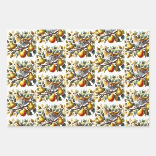 Twelve Days of Christmas  Inpakpapier Vel (Voorkant)