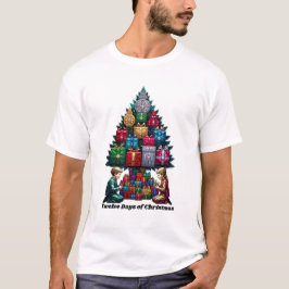 Twelve Days of Gifts T-Shirt, Chronological Christ T-shirt