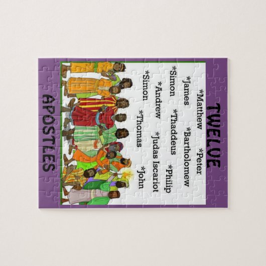 TWELVE DISCIPLES PUZZZEL LEGPUZZEL (Horizontaal)
