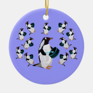 Twelve Drummers Drumming Ornament