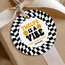 Twelve Is A Vibe Retro 12e Verjaardagsfeestje