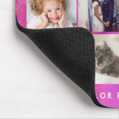 Twelve Photo Collage | Waterverf Magenta Muismat (Hoek)