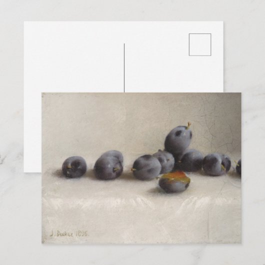 Twelve Plums Briefkaart (Voorkant / Achterkant)