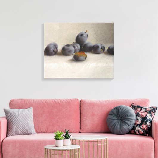 Twelve Plums Canvas Afdruk (Insitu (Woonkamer))
