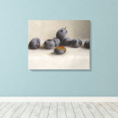Twelve Plums Canvas Afdruk (Insitu (Houten vloer))