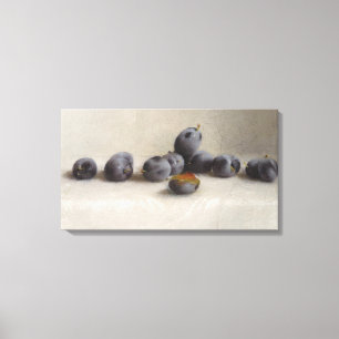 Twelve Plums Canvas Afdruk