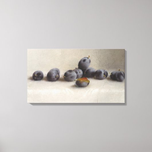 Twelve Plums Canvas Afdruk (Voorkant)