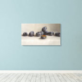 Twelve Plums Canvas Afdruk (Insitu (Houten vloer))