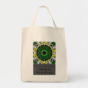 Twelve Rosette Grocery Tas