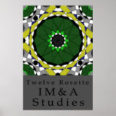 Twelve Rosette Poster (Voorkant)